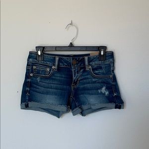 NWT American Eagle Shortie Denim Shorts